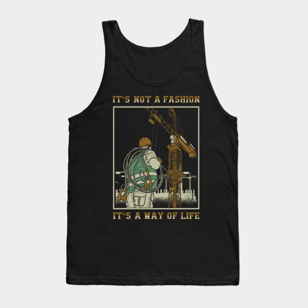 Operator Tower Cranes Tank Top by damnoverload